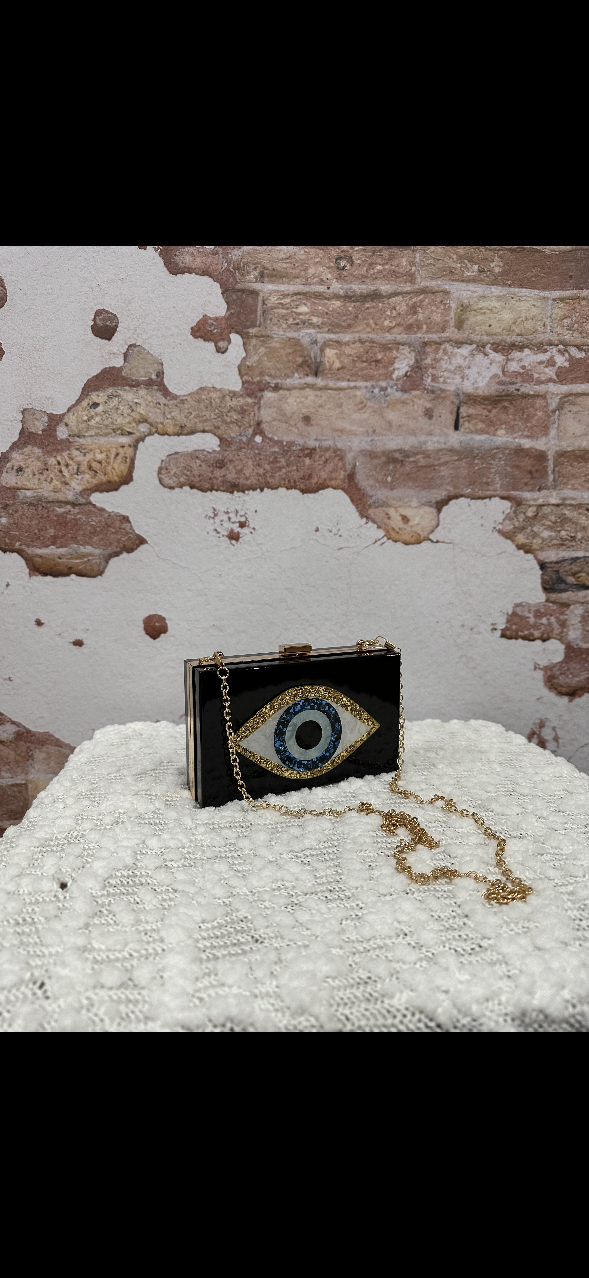 Evil Eye Clutch Purse